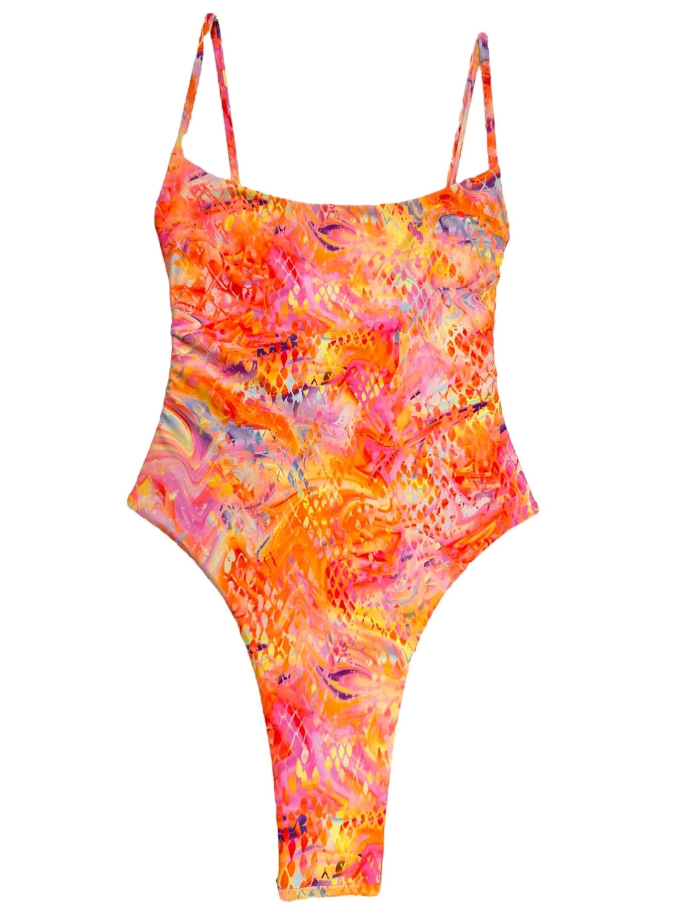 Berry Beachy Swimwear Apparel & Accessories > Clothing > Swimwear Berry Beachy Wanderer Orange Very Cheeky Thong One Piece Swimsuit 2024 Sexy Orange Berry Beachy One Piece G-String Thong Swimsuit