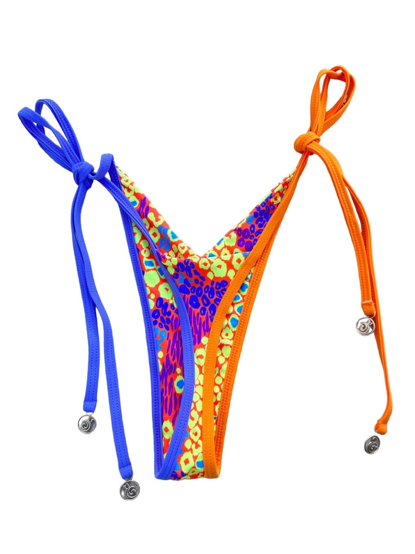 Berry Beachy Swimwear Apparel & Accessories > Clothing > Swimwear Madagascar Bandeau Top & Tie Side Thong Bottom Bikini Swimsuit (Plus Sizes Available) 2024 Berry Beachy Swimwear Madagascar Bandeau Top Thong Bikini