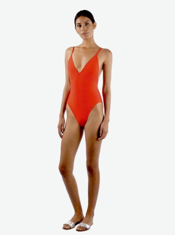 Aguaclara Swimwear Apparel & Accessories > Clothing > Swimwear Aguaclara Swimwear Naranja One Piece Swimsuit Aguaclara Luxury Swimwear Red Naranja 63 Designer One Piece Swimsuit