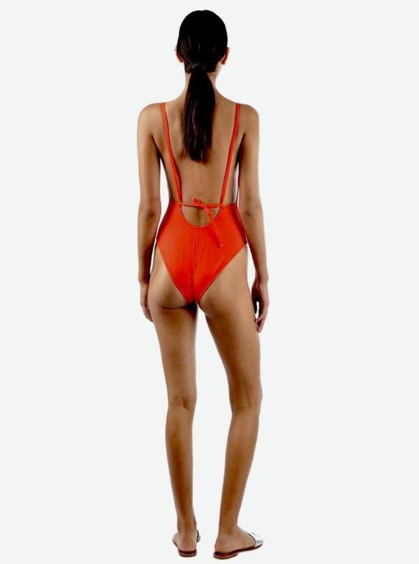 Aguaclara Swimwear Apparel & Accessories > Clothing > Swimwear Aguaclara Swimwear Naranja One Piece Swimsuit Aguaclara Luxury Swimwear Red Naranja 63 Designer One Piece Swimsuit