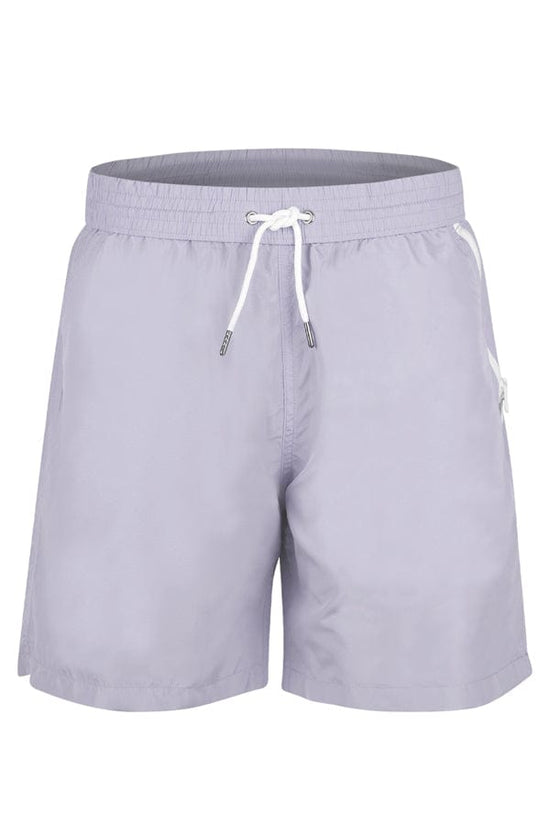 Andrew & Cole Apparel & Accessories > Clothing > Swimwear Small / Purple Men's Violet Purple Swim Trunk Shorts 2023 Andrew Cole Men's Designer Violet Purple Swim Trunks Shorts