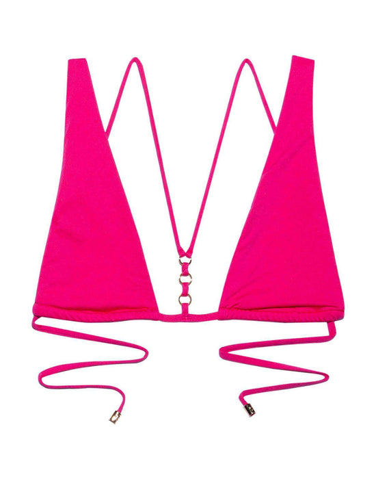 Beach Bunny Apparel & Accessories > Clothing > Swimwear Large / Medium / Pink Beach Bunny Ireland Barbie High Apex Top & Tango Bottom Bikini Set Beach Bunny Swimwear Ireland Barbie High Apex Tango Bikini Swimsuit Set