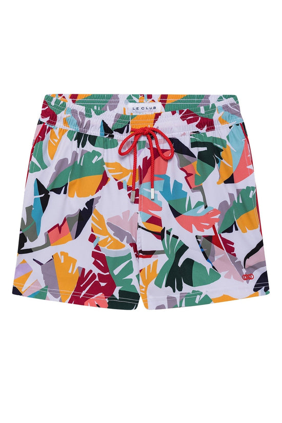 Le Club Apparel & Accessories > Clothing > Shorts Le Club Men's Swim Trunk The Palms Short 2022 Le Club Men's Swim Trunk Shadows