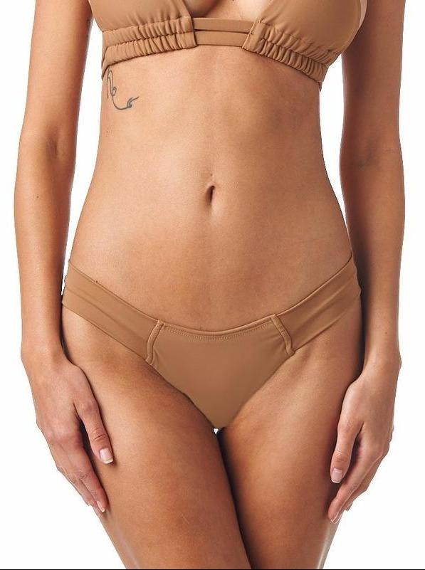 Montce Swimwear Apparel & Accessories > Clothing > Swimwear Extra Small / Yellow Montce Swim Cappuccino Uno Swimsuit Bottom Separate