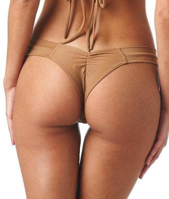 Montce Swimwear Apparel & Accessories > Clothing > Swimwear Medium / Nude Montce Swim Cappuccino Uno Swimsuit Bottom Separate Montce Swim Cappuccino Uno Swimsuit Bikini Luxury Bottom Separate