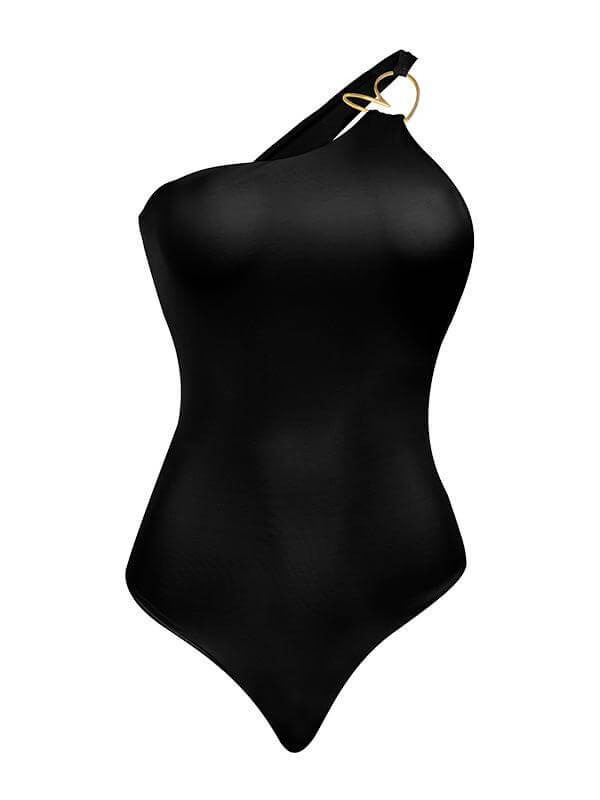 Montoya Apparel & Accessories > Clothing > One Pieces > Jumpsuits & Rompers Liliana Montoya Bond Gold One Piece Swimsuit Liliana Montoya Bond Gold Monokini Designer One Piece Swimsuit T007/G