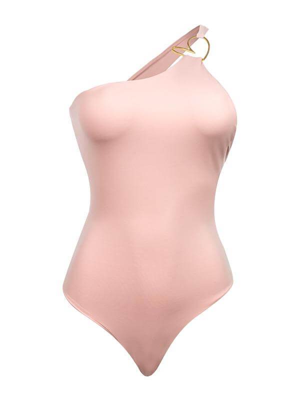 Montoya Apparel & Accessories > Clothing > One Pieces > Jumpsuits & Rompers Liliana Montoya Bond Pink Nacar One Piece Swimsuit Liliana Montoya Bond Pink Nacar Monokini One Piece Swimsuit T007/NA