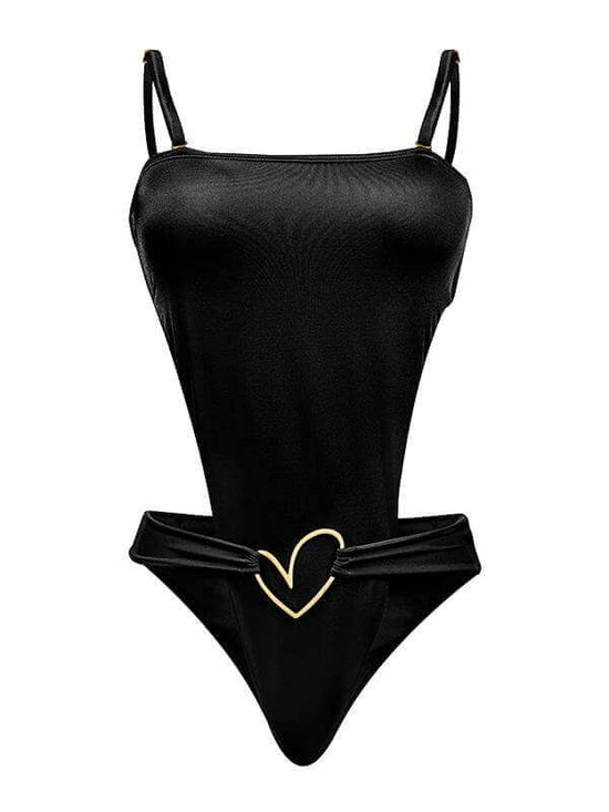 Montoya Apparel & Accessories > Clothing > One Pieces > Jumpsuits & Rompers Liliana Montoya Xenia Gold Monokini One Piece Swimsuit Liliana Montoya Xenia Gold Monokini Designer One Piece Swimsuit T117/G