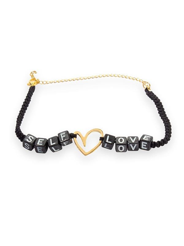 Montoya Apparel & Accessories > Clothing > Swimwear Liliana Montoya Black "Self Love" Ankle Bracelet 2021 Liliana Montoya Swimwear Black "Self Love" Ankle Bracelet Jewelry