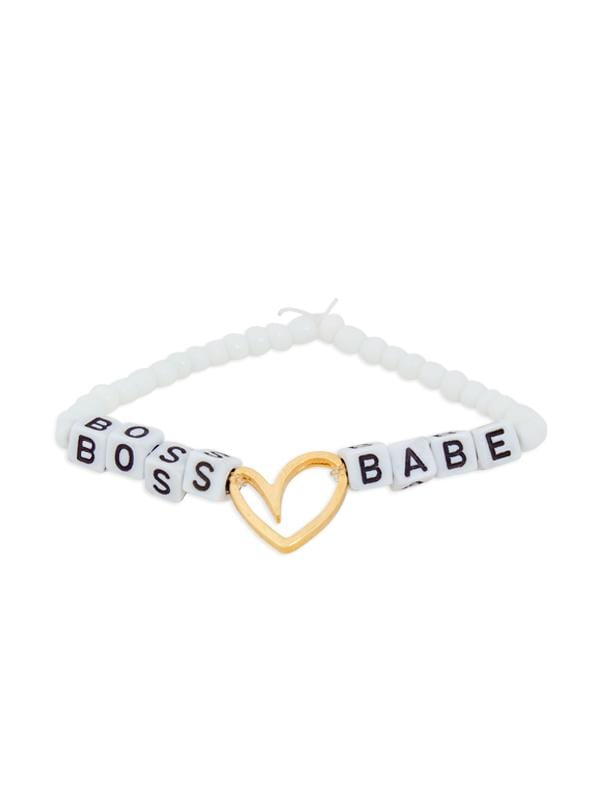 Montoya Apparel & Accessories > Clothing > Swimwear Liliana Montoya "Boss Babe" Bracelet 2021 Liliana Montoya "Boss Babe" Bracelet Jewelry