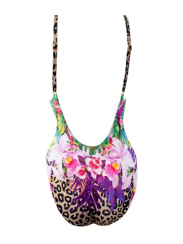 Montoya Apparel & Accessories > Clothing > Swimwear Liliana Montoya GAiA Amazonia Jaguar Adjustable Strap One Piece Trikini 2021 Sexy Liliana Montoya GAiA Amazonia Jaguar One Piece Trikini