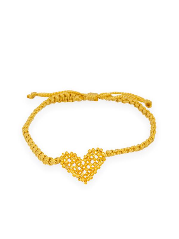 Montoya Apparel & Accessories > Clothing > Swimwear Liliana Montoya Gold Tejido Macrame Bracelet 2021 Liliana Montoya Gold Tejido Macrame Bracelet Jewelry