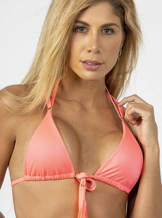 Montoya Apparel & Accessories > Clothing > Swimwear Liliana Montoya Henna Shell Triangle Top & Cheeky Bottom Bikini Liliana Montoya Henna Shell Triangle Cheeky Bottom Bikini B005/P005/H