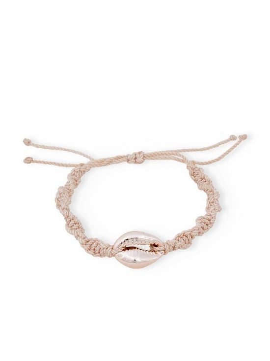 Montoya Apparel & Accessories > Clothing > Swimwear Liliana Montoya Rose Gold Shell Knotted Beige Bracelet 2021 Liliana Montoya Gold Shell Beige Bracelet Jewelry