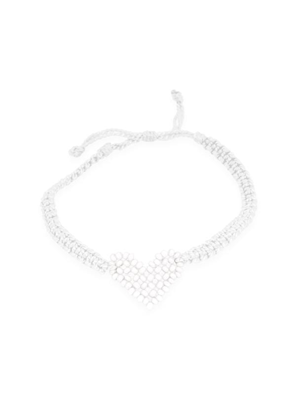 Montoya Apparel & Accessories > Clothing > Swimwear Liliana Montoya White Tejido Macrame Bracelet 2021 Liliana Montoya White Tejido Macrame Bracelet Jewelry