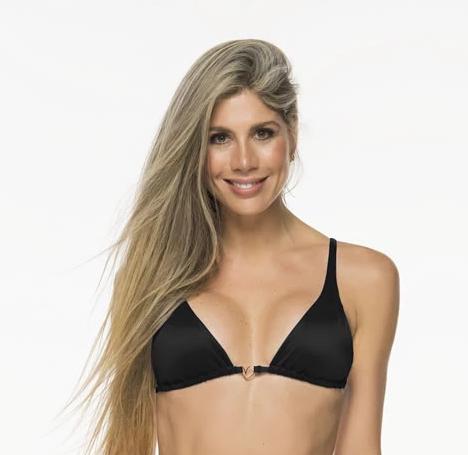 Montoya Apparel & Accessories > Clothing > Swimwear Small / Black Liliana Montoya Black Bikini Marinera Shiny Tops Bikini Swimwear Separate Liliana Montoya Black Bikini Marinera Shiny Tops Bikini Swimwea