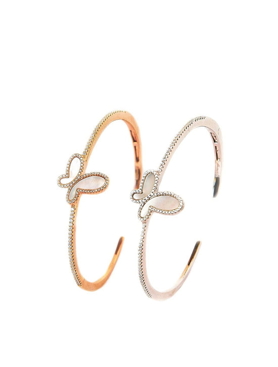 OlgaNikoza Bracelets Butterfly Rose Gold Bracelet